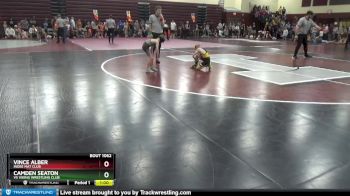 PW-8 lbs Quarterfinal - Vince Alber, Indee Mat Club vs Camden Seaton, VS Viking Wrestling Club