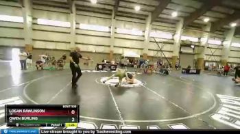 165 lbs Cons. Semi - Logan Rawlinson, TN vs Owen Burling, WI