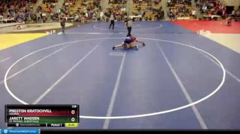 138 lbs Cons. Round 2 - Preston Kratochvill, Holmen vs Jarett Wadsen, St. Michael-Albertville