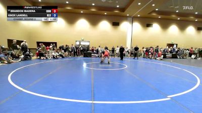 138 lbs Champ. Round 2 - Brandon Madera, Connecticut vs Knox Landell, New Jersey