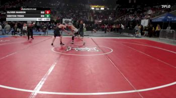 120 lbs Champ. Round 1 - Kenyon Trinh, Riverton vs Oliver Hanson, Rigby