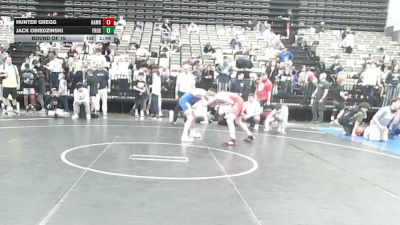 119-I lbs Round Of 16 - Hunter Gregg, Hamburg vs Jack Obiedzinski, Frost Gang