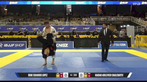 Kaisar Adilevich Saulebayev vs Rene Eduardo Lopez 2026 Pan Jiu Jitsu IBJJF Championship