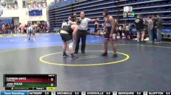 215 lbs Champ. Round 2 - Camron Kirtz, SWANTON vs Jake Pekar, Franklin