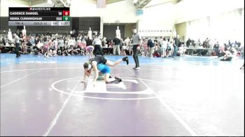 107 lbs Rr Rnd 1 - Cadence Dangel, Triumph Trained - Girls vs Keira Cunningham, All I See Is Gold Academy - Girls