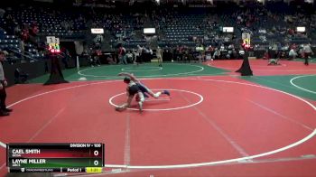 100 lbs Quarterfinal - Cael Smith, OCGA vs Layne Miller, ARC3