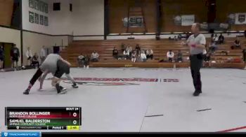 149 lbs 3rd Place Match - Samuel Balderston, Umpqua Community College vs Brandon Bollinger, North Idaho College