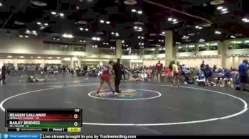 138 lbs Champ Round 1 (16 Team) - Bailey Bridges, STL Yellow vs Reagen Gallaway, Nebraska Tsunami