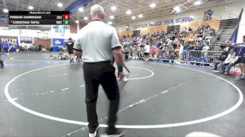 175 lbs Cons. Round 7 - Christian Tapia, Porterville vs Finnian Hannegan, JSerra Catholic