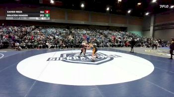 150 lbs Cons. Round 1 - Xavier Meza, Calaveras vs Braxton Hansen, Spring Creek
