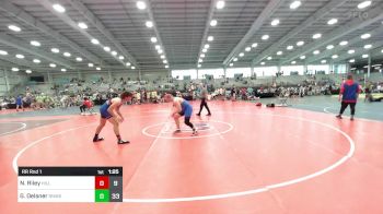 170 lbs Rr Rnd 1 - Nick Riley, Hillbilly Hammers vs Guy Oelsner, RedNose Wrestling School - HS
