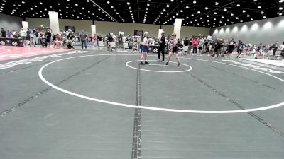 92 lbs Champ. Round 1 - Beau Blevins, Wichita Training Center vs Ely Garrett, D3 Wrestling Club