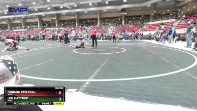 49 lbs Cons. Round 3 - Leo Hattrup, WWC vs Hudson Mitchell, WWC