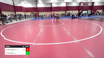 125 lbs Round Of 16 - Andrew Montagano, Oneonta vs Griffin Norwalt, Castleton