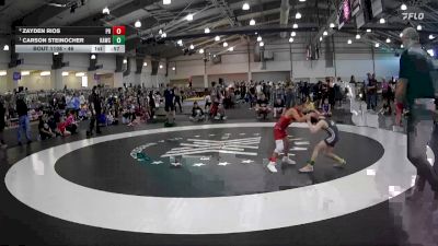 46 lbs 1st Place Match - Carson Steinocher, Katy Area Wrestling Club vs Zayden Rios, Panhandle RTC