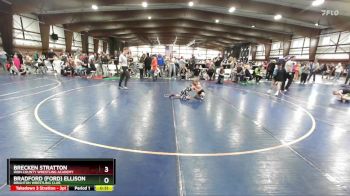52 lbs Quarterfinal - Brecken Stratton, Iron County Wrestling Academy vs Bradford (Ford) Ellison, Brighton Wrestling Club
