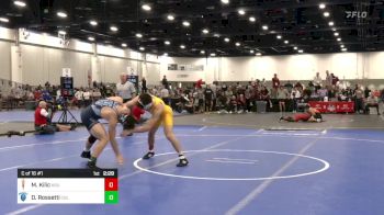 157 lbs C Of 16 #1 - Michael Kilic, Arizona State vs Dominic Rossetti, Columbia