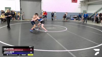 160 lbs Round 1 - Delen Byrd, Soldotna Whalers Wrestling Club vs Jason Reese, Mat-Su Matmen