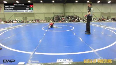 52 lbs Rr Rnd 1 - Jerry Legge, Texas Top Team 9u vs Silas Royl, Mojo 9U