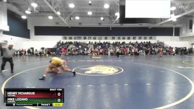 190 lbs Cons. Round 6 - Mike Lozano, Sonora vs Henry McHargue, Yucaipa