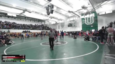 150 lbs 3rd Place Match - Jayden Espinoza, Rancho Cucamonga vs Vahagn Ghazaryan, Burbank