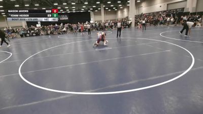 175 lbs Cons. Semis - Tomm Heiser, RT Elite Wrestling vs Mason Javers, Minneota High School Wrestling