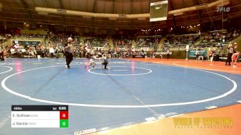 46 lbs Round Of 32 - Eli Sullivan, Auburn Takedown vs Jax Garcia, TNWC