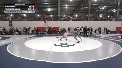 79 kg Cons. Quarters - Brett Smith, Northern Illinois RTC vs Gunner Holland, Arkansas Regional Training Center