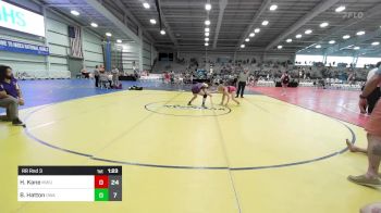 138 lbs Rr Rnd 3 - Hayden Kane, MetroWest United vs Brigid Hatton, Diesel Wrestling Academy