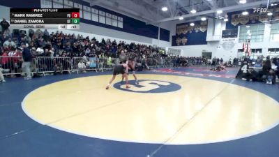 106 lbs Cons. Semi - Daniel Zamora, Grand Terrace vs Mark Ramirez, Palm Desert