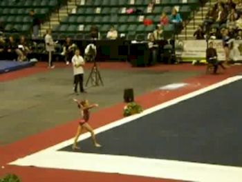 Madison Kocian- 2010 WOGA Classic- FX