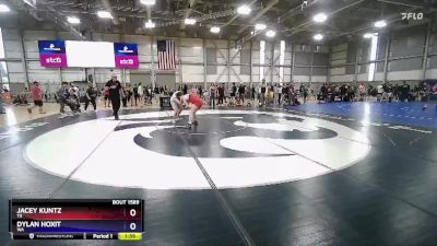 73 lbs Cons. Round 4 - Jacey Kuntz, TX vs Dylan Hoxit, WA