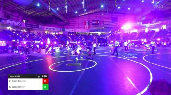 106 lbs Consi Of 4 - Xavier Castillo, Juggernaut WC vs Anthony Castillo, Victory Wrestling Club - VTC