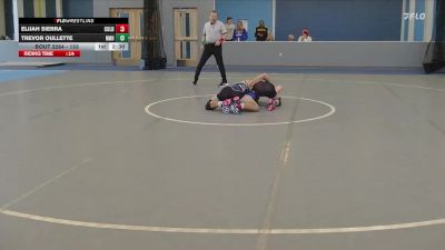 133 lbs Cons. Round 2 - Trevor Oullette, New Mexico Highlands vs Elijah Sierra, Colby Community College