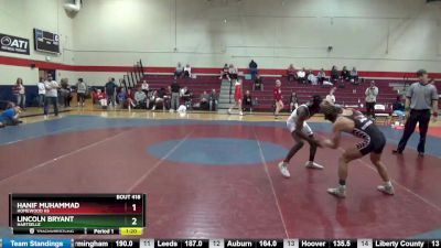 132 lbs 1st Place Match - Lincoln Bryant, Hartselle vs Hanif Muhammad, Homewood Hs