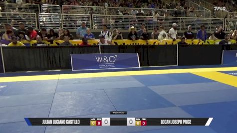 Julian Luciano Castillo vs Logan Joseph Price 2025 Pan Kids Jiu-Jitsu IBJJF Championship