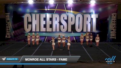 Monroe All Stars - Fame [2022 L2 Senior Day 1] 2022 CHEERSPORT: Lancaster Classic
