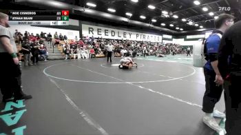 132 lbs 5th Place Match - Ethan Beam, Stockdale vs Noe Cisneros, Arvin
