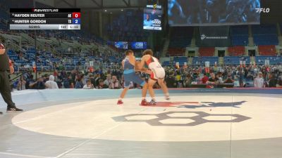 144 lbs Semis - Hayden Reuter, AK vs Hunter Gordon, TX