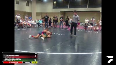 60 lbs Round 5 (8 Team) - Landen Morris, Elevate WC vs Grayson LaGrow, Gulf Coast WC