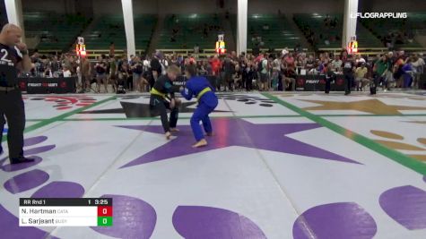 Natasha Hartman vs Lafe Sarjeant 2019 F2W Colorado Open