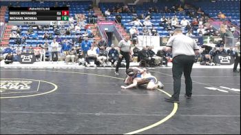 139 lbs Qtr-finals - Reece Movahed, Faith Christian Acad. vs Michael McNeal, Derry Area