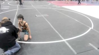 72 lbs 2nd Place - Aila Richards, The Rock Of Redmond vs Kaitlyn Crow, Core Wrestling