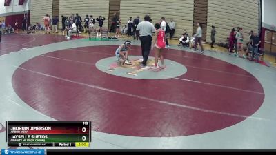 Round 2 - Jhordin Jimerson, Arbor View vs Jayselle Suetos, Granite Hills (El Cajon)