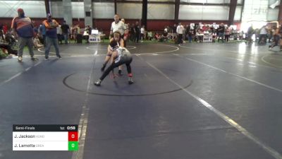 86 lbs Semifinal - Jeremy Jackson, Hungry Dawgs vs Jackson Lamotta, Great Valley