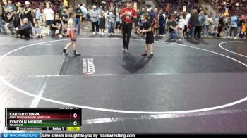 71 lbs Champ. Round 1 - Carter O`Hara, Pikes Peak Warriors Wrestling vs Lyncoln Morris, Colorado