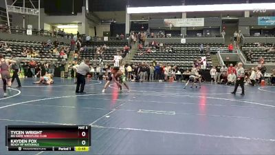 3rd Place Match - Tycen Wright, Big Game Wrestling Club vs Kayden Fox, Ready RP Nationals