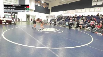 170 lbs Cons. Round 1 - Victoria Ortiz, La Serna vs Dani Cervantes, Hillcrest