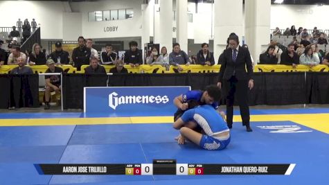 Jonathan Quero-Ruiz vs Aaron Jose Trujillo 2025 World IBJJF Jiu-Jitsu No-Gi Championship
