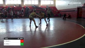 170 lbs Consi Of 8 #2 - Chris Handl, Sc vs Hunter Hillis, Nc